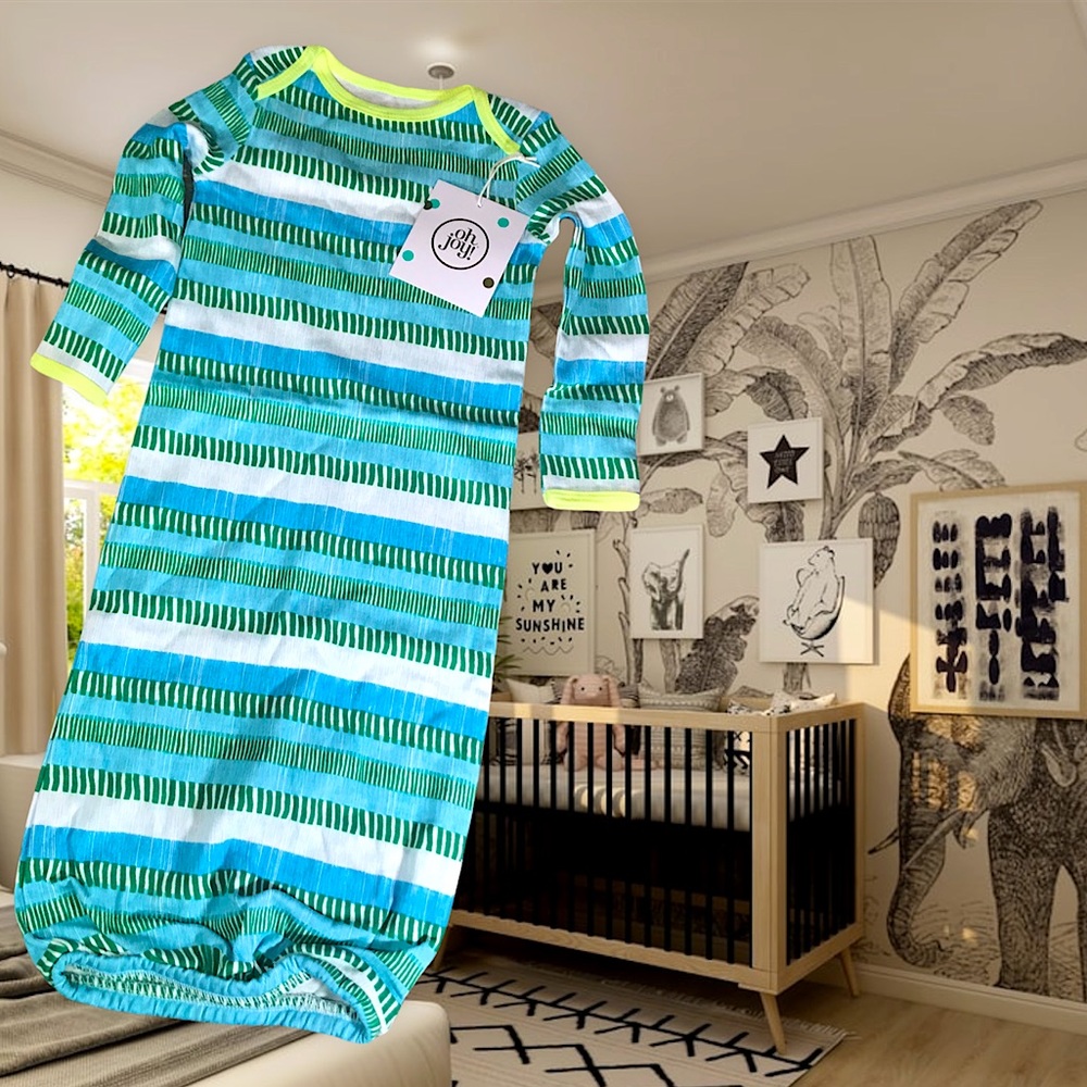 Retro Oh Joy Sleep Sack with open elastic bottom
